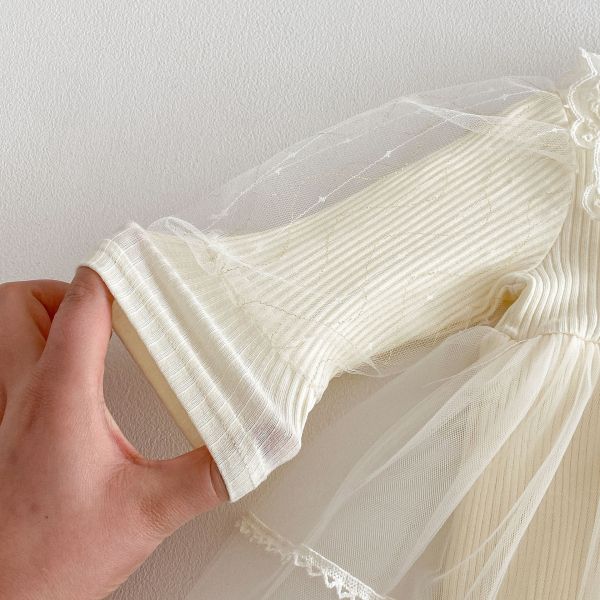 宮廷風公主蕾絲網紗包屁裙 