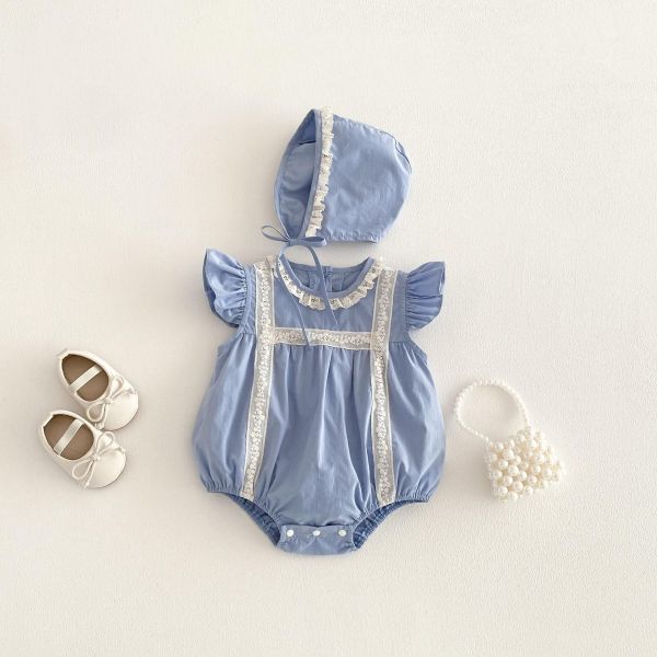 氣質宮廷風公主包屁衣+帽 