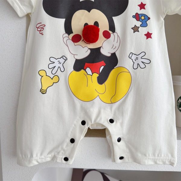 立體小紅鼻子米奇連身裝 