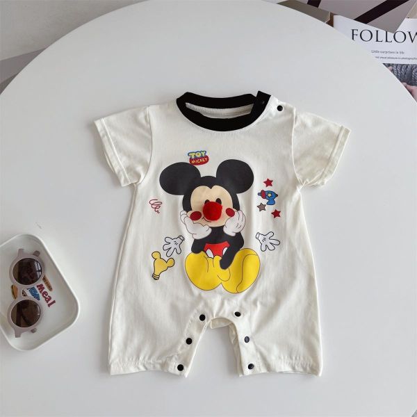 立體小紅鼻子米奇連身裝 