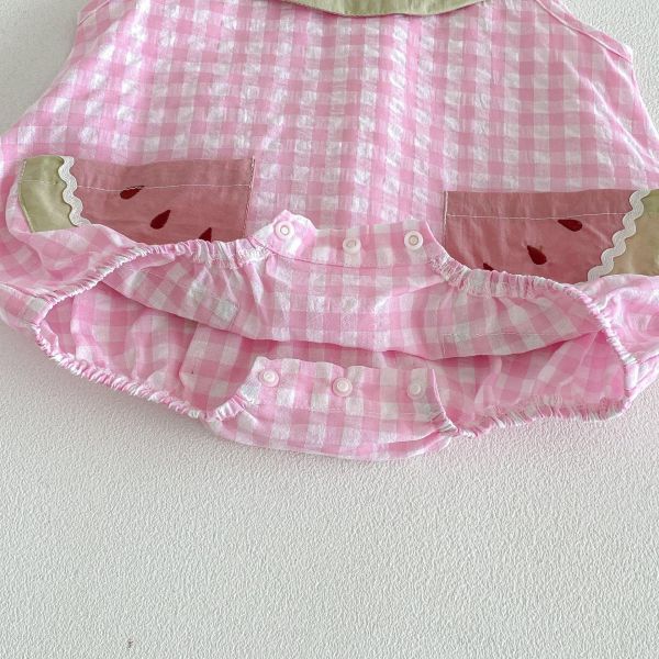 姐妹款-夏日清爽可愛西瓜包屁衣/洋裝 