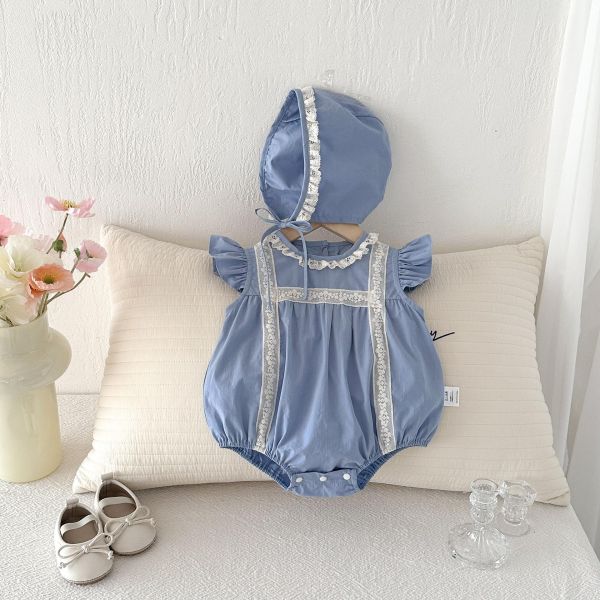 氣質宮廷風公主包屁衣+帽 