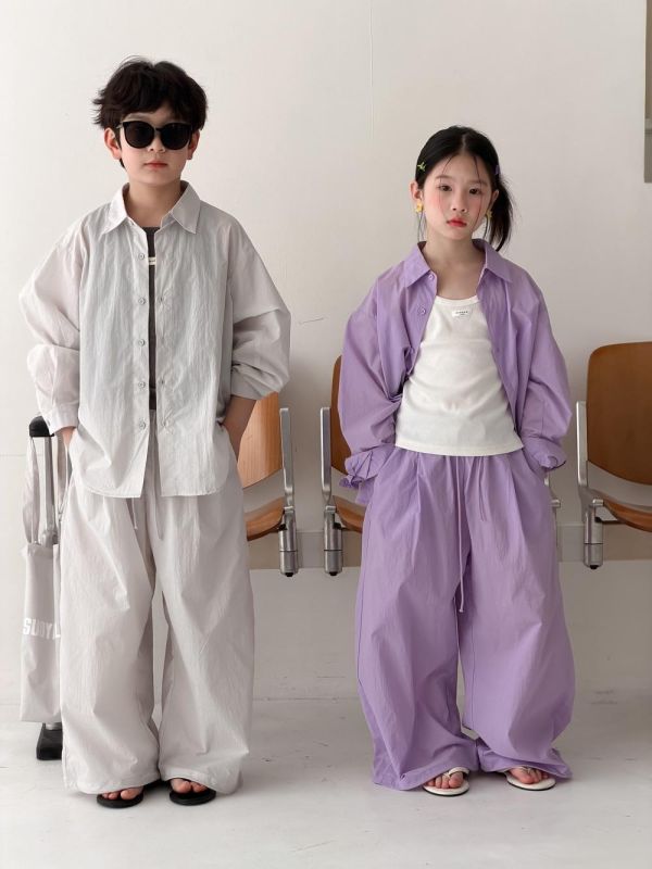 韓系質感素色防曬套裝(贈手提包) 