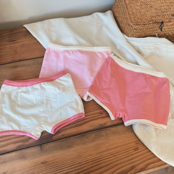 純棉男女童四角內褲(1套3入) 