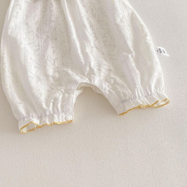 氣質方領蕾絲宮廷連身裝 