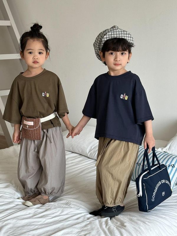 可樂汽水印花寬鬆T恤上衣(3色) 