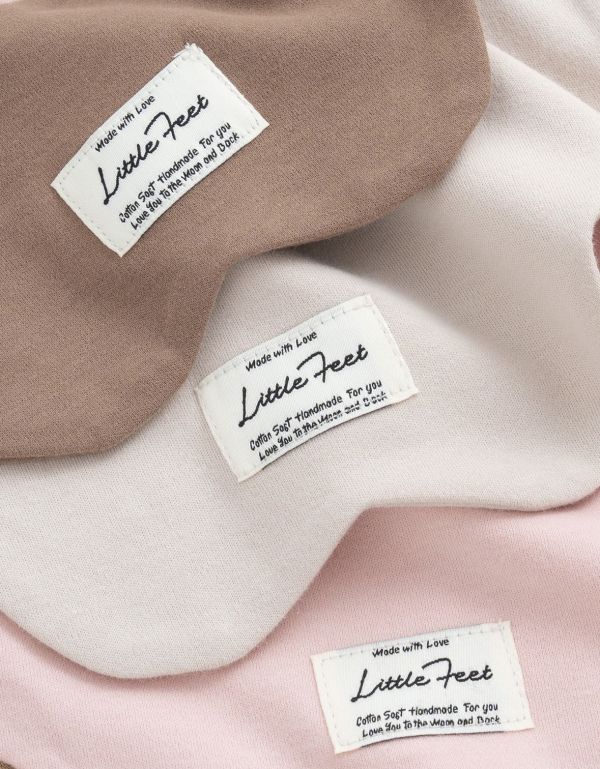 純棉360度花瓣形吸水口水巾圍兜 