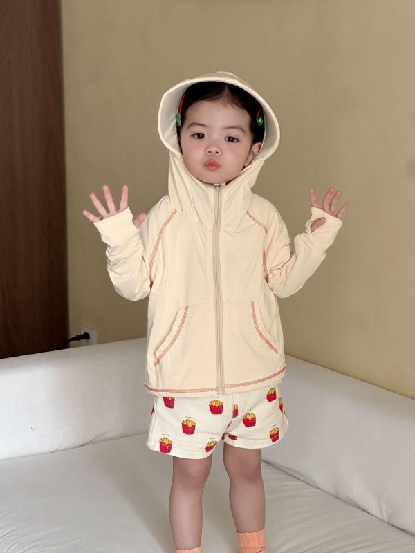 new冰絲涼感透氣防曬連帽外套(4色) 