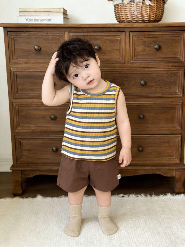 百搭素色寬鬆緊休閒短褲(3色) 