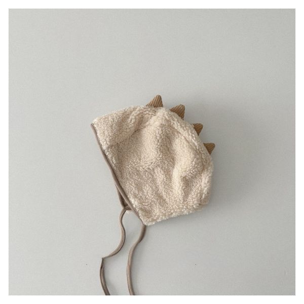 恐龍造型毛絨包頭護耳帽 