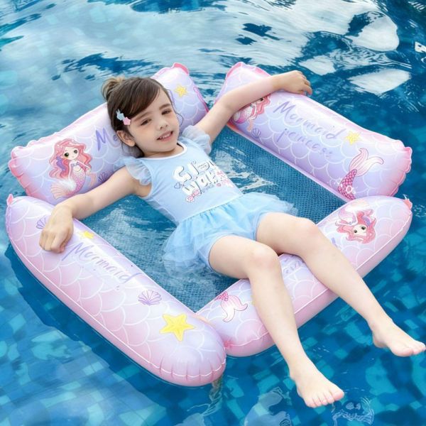 超Chill成人/兒童四管充氣玩水浮床(8款) 