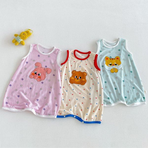 超萌可愛動物點點居家連身裝 