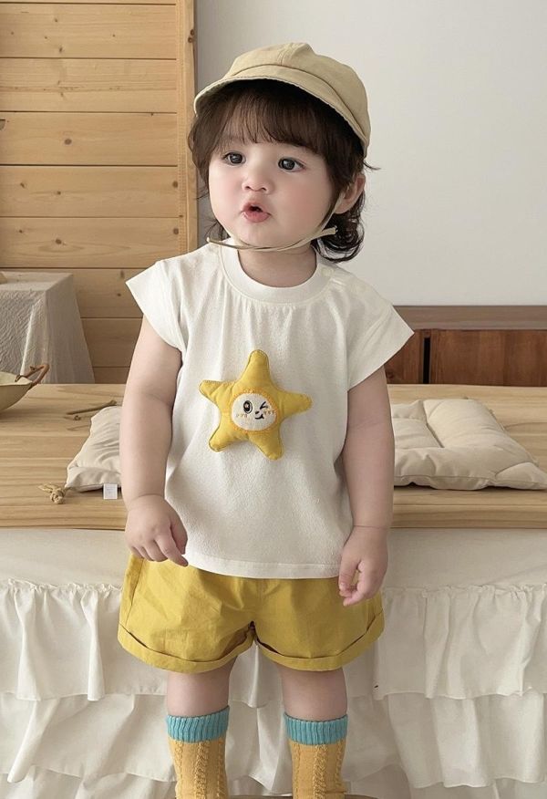 可愛立體星星人兩件式套裝 