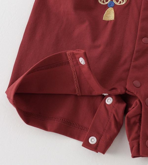 限定款-馬踏祥雲復古周歲連身裝 