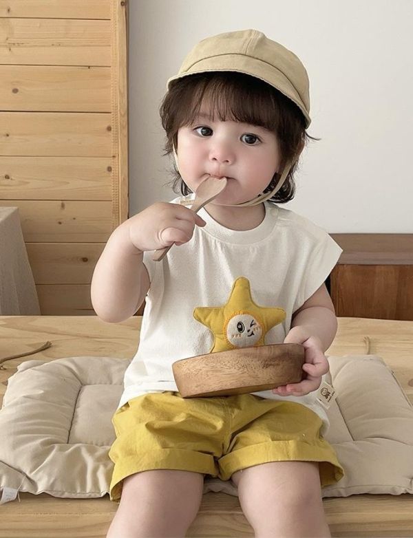 可愛立體星星人兩件式套裝 