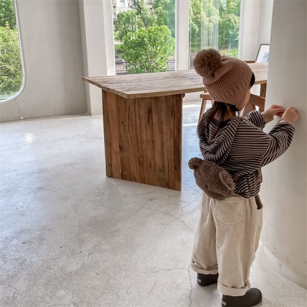 兩色條紋連帽拉鍊外套 