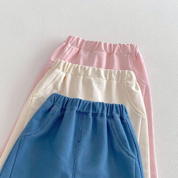 草莓兔子修身長腿喇叭褲 