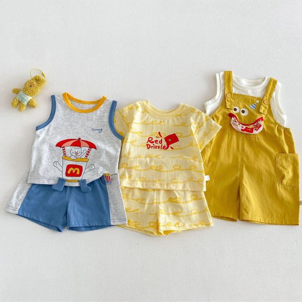 美式速食系列背心/套裝/吊帶褲 