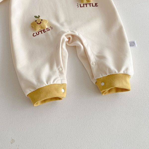 立體星星萌芽HAPPY連身裝 