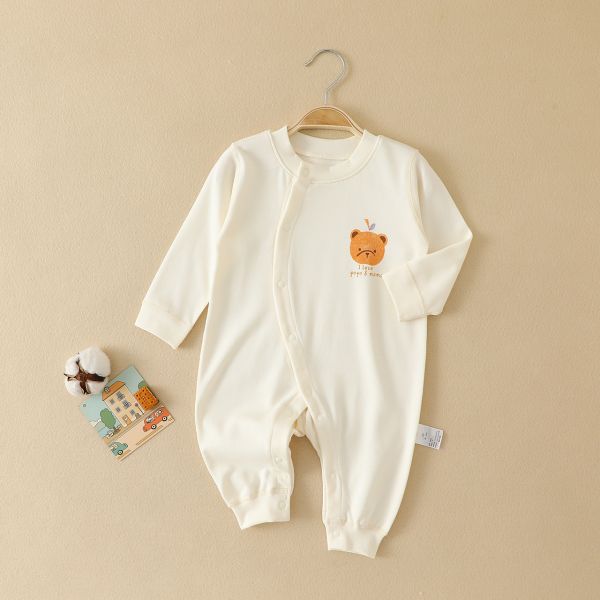 新生兒純棉新款小熊連身裝 
