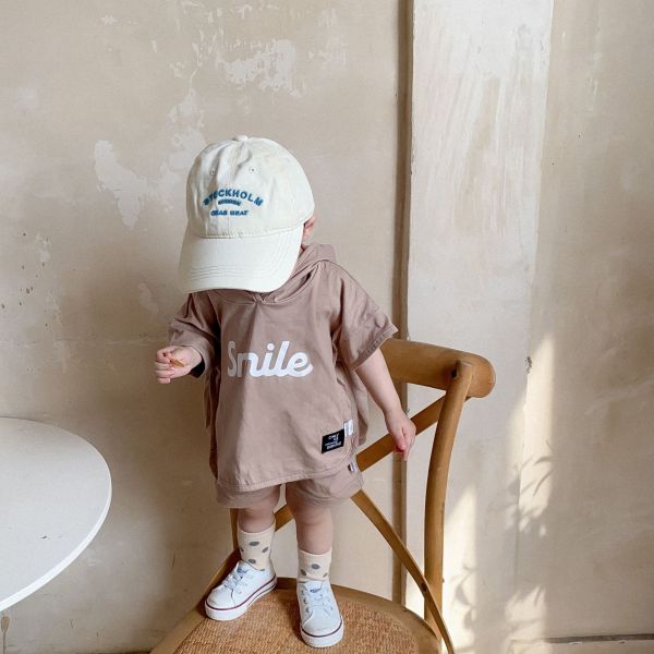 Smile寬鬆連帽套裝 