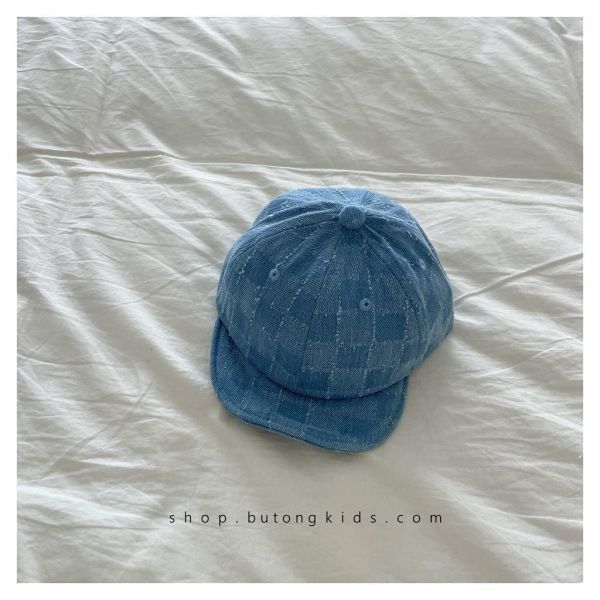 百搭簡約軟牛仔素色/條紋棒球帽 