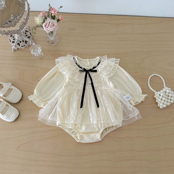 氣質蝴蝶結宮廷風包屁裙 