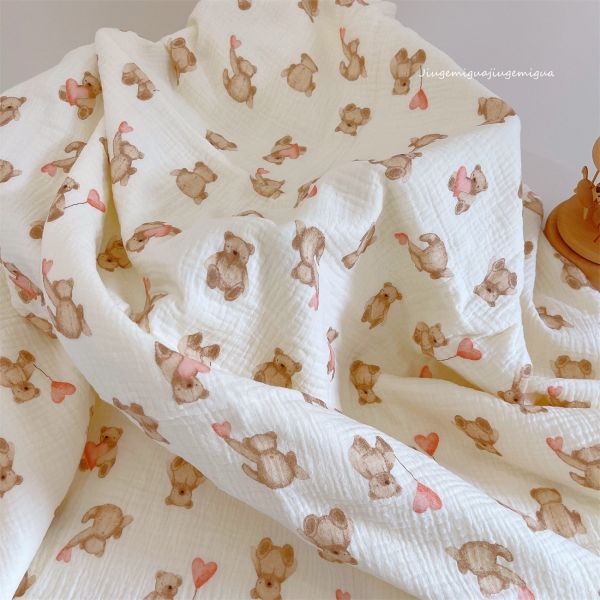 六層紗透氣柔軟純棉浴巾/蓋毯/被被 