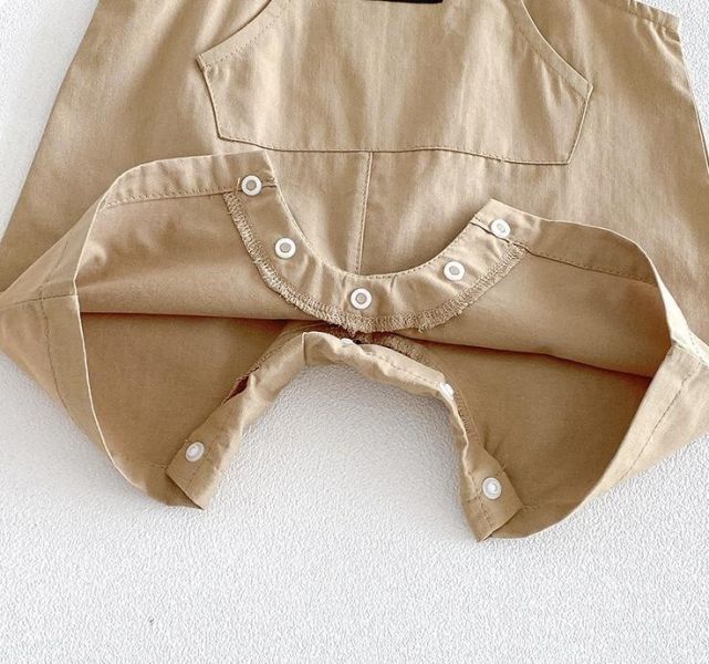 素上衣+工裝吊帶褲套裝 