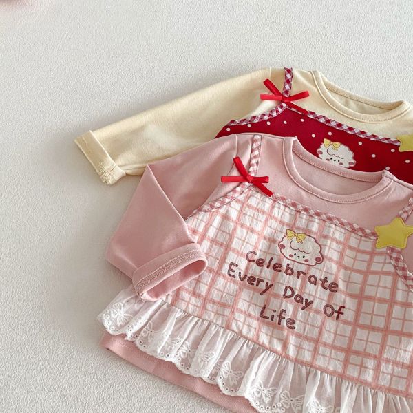 假兩件吊帶蕾絲背心早春上衣 