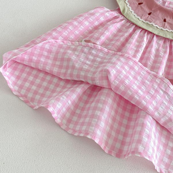 姐妹款-夏日清爽可愛西瓜包屁衣/洋裝 