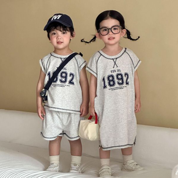 男女童運動風1892套裝/洋裝 