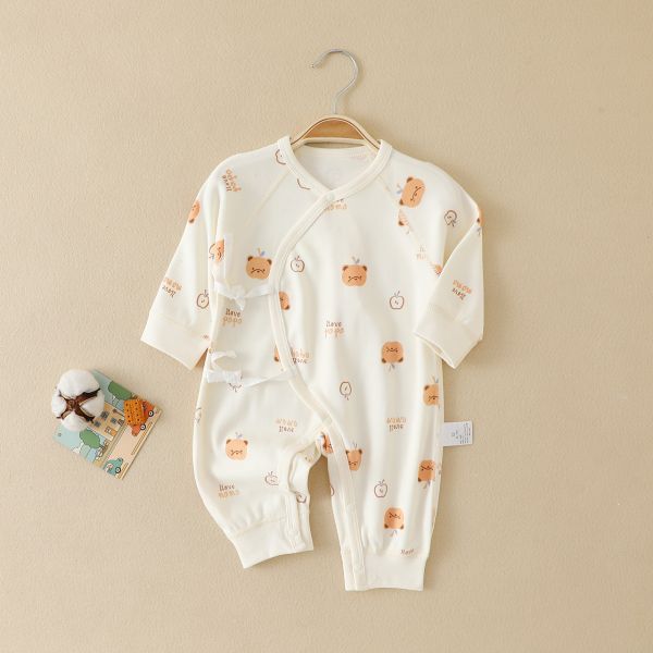 新生兒純棉新款小熊連身裝 