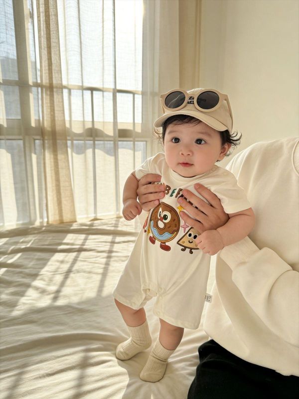 可愛甜甜圈披薩熱狗連身裝 