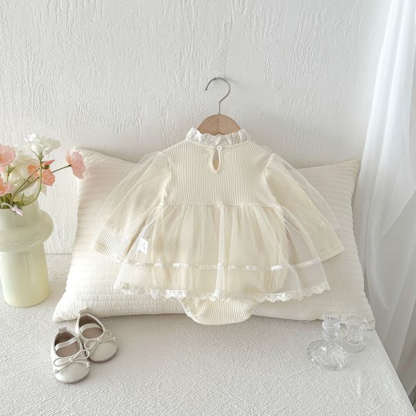 宮廷風公主蕾絲網紗包屁裙 