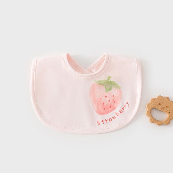 新生兒水果系列口水圍兜 
