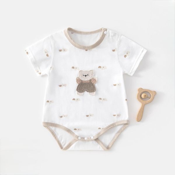 新生兒男女童夏季純棉包屁衣(6款） 