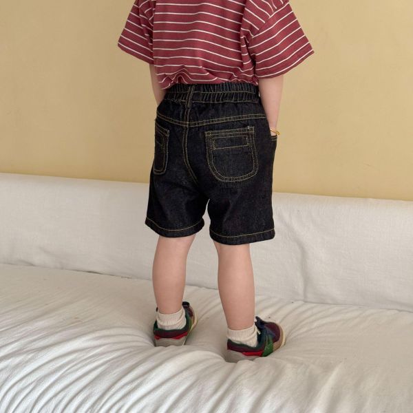 永不退流行牛仔五分短褲 