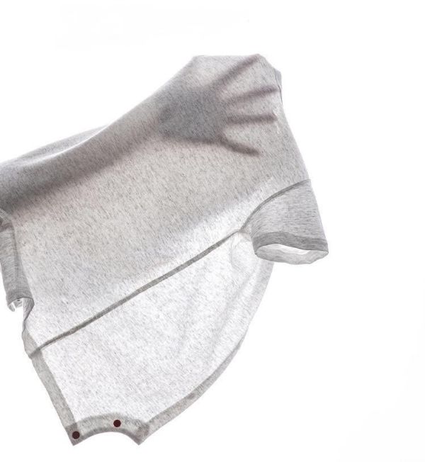 新生兒夏季素色蘋果紅釦連身裝(3色) 