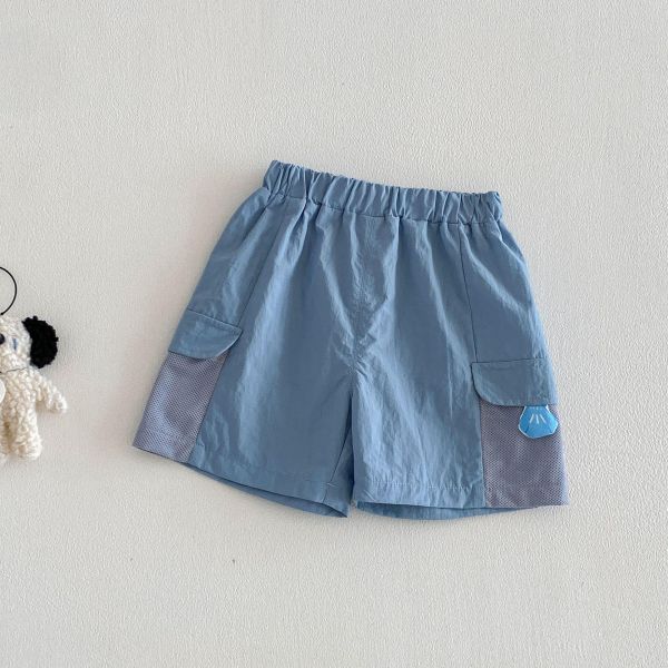 可愛海洋動物娃娃素色短褲 