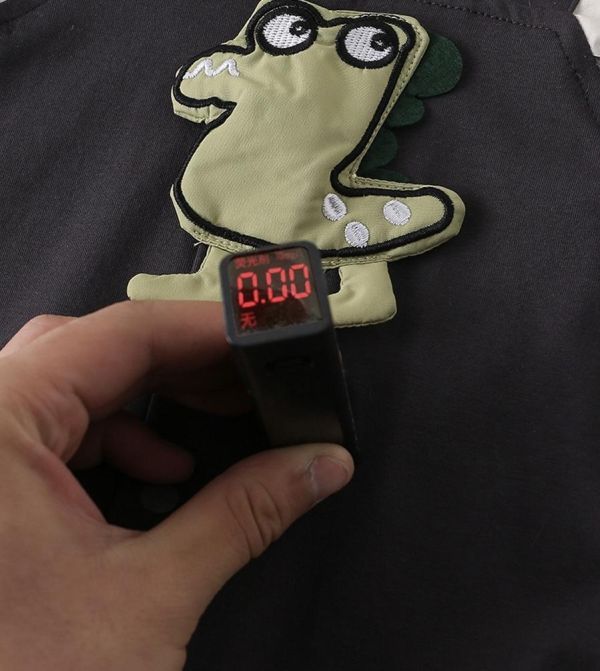 假兩件立體恐龍吊帶連身裝 