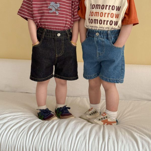 永不退流行牛仔五分短褲 