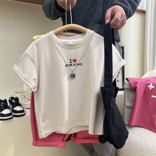 Mom+Dad=me 休閒T恤 