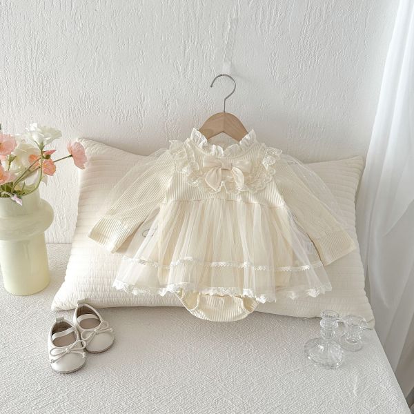 宮廷風公主蕾絲網紗包屁裙 