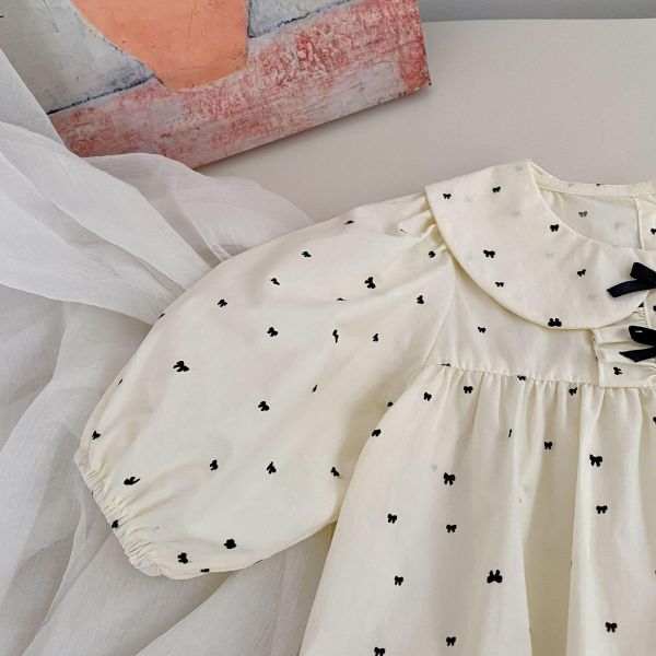 蝴蝶結娃娃領包屁衣 