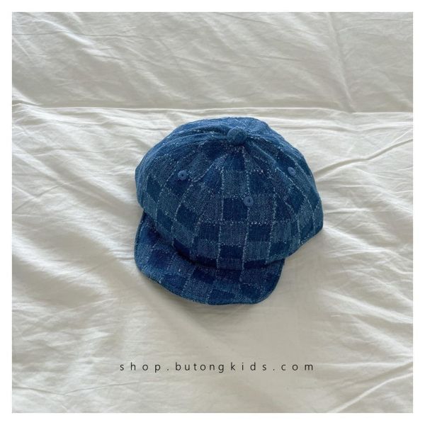 百搭簡約軟牛仔素色/條紋棒球帽 