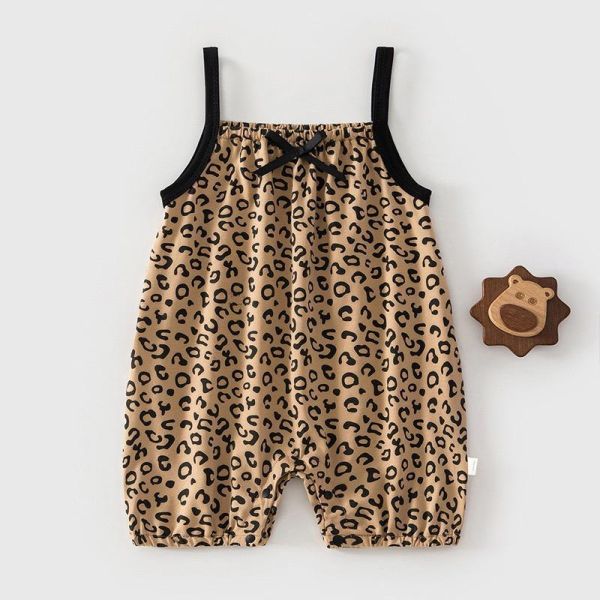 夏季純棉可愛滿印細肩連身裝(5款) 