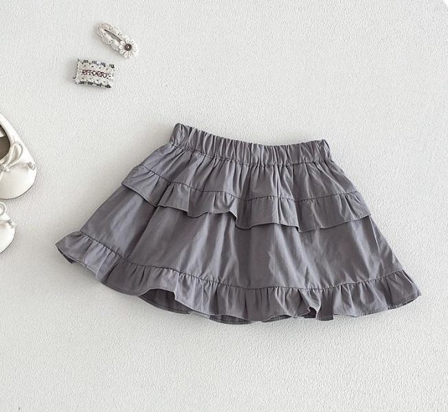 點點兔子蕾絲背心+蛋糕短裙套裝 