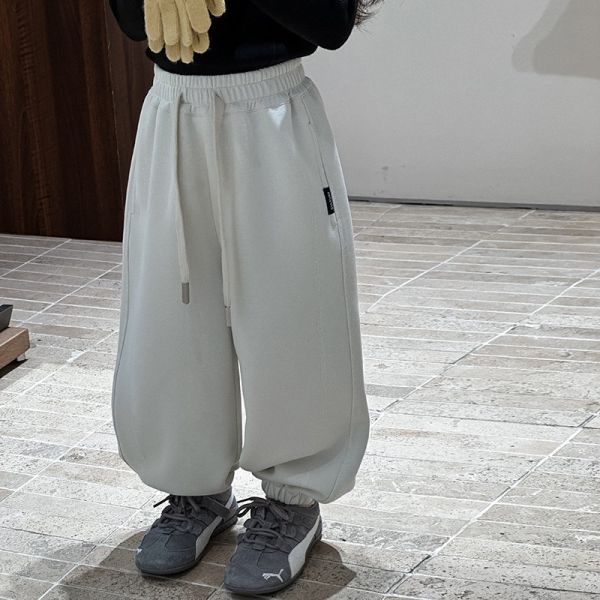 運動風速色綁繩束口長褲(6色) 