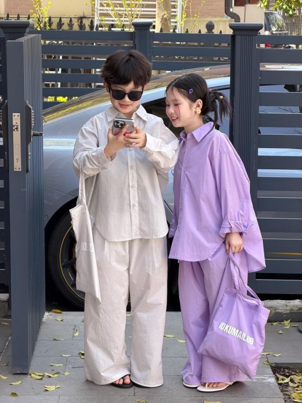 韓系質感素色防曬套裝(贈手提包) 